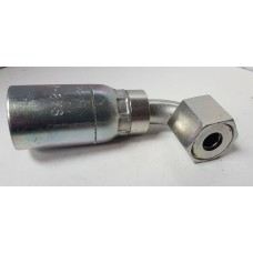 1/4 X 1/4 O-ring Face Seal Female 90